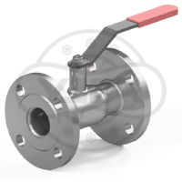 Кран цельносварной стандартнопроходной фланцевый Dn250 Pn25 12Х18Н10Т 10нж9пм