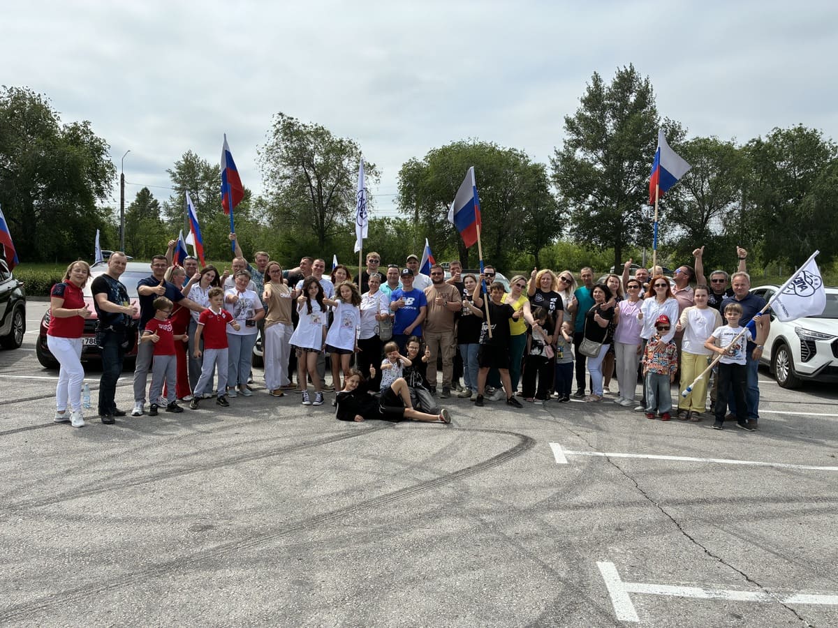 Автопробег УЗПА в День России