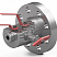 Клапан перехода Dn50 Pn160 10Х17Н13М2Т