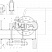 Кран шаровой разборный трехсоставной стяжной конструкции фланцевый Dn100 Pn100 09Г2С 11лс45п