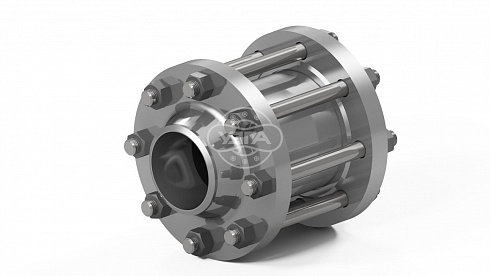 Клапан обратный тарельчатый Dn150 Pn40 12Х18Н9Т