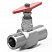 Клапан запорный Dn40 Pn100 муфтовый 09Г2С 15лс68нж
