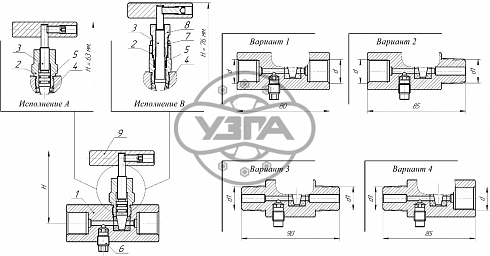 Вентиль ВПЭМ цапковый Dn5 Pn350 Ст. 12Х18Н10Т